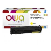 TONERCARTRIDGE OWA HP CF532A GEEL