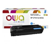 TONERCARTRIDGE OWA HP CF541A BLAUW