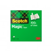 PLAKBAND SCOTCH MAGIC 810 19MMX10M ONZICHTBAAR