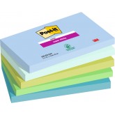 MEMOBLOK 3M POST-IT 655 76MMX127MM SS OASIS