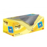 MEMOBLOK 3M POST-IT 654 76X76MM GEEL 16 + 4 GRATIS