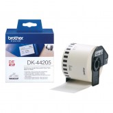 LABEL ETIKET BROTHER DK-44205 62MMX30.48M WIT