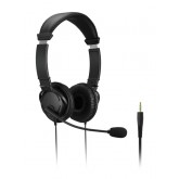 HOOFDTELEFOON KENSINGTON HIFI MET MICROFOON