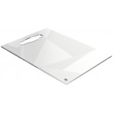 NOTITIEBORD NOBO TRANSPARANT ACRYL HANDGREEP A4