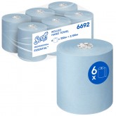 HANDDOEKROL SCOTT 6692 ESSENTIAL 1LAAGS 350M BLAUW