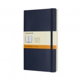 NOTITIEBOEK MOLESKINE LARGE 130X210 LN SC SAPP BL