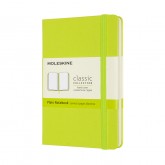 NOTITIEBOEK MOLESKINE POCKET 90X140 BLC HC LEM GN