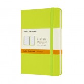 NOTITIEBOEK MOLESKINE POCKET 90X140 LN HC LEM GN