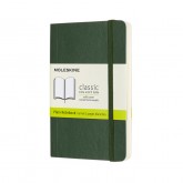 NOTITIEBOEK MOLESKINE POCKET 90X140 BLC SC MYRT GN