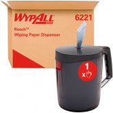 POETSROLDISPENSER KC WYPALL REACH CENTERFEED ZWART