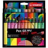 VILTSTIFT STABILO PEN 68 MAX ARTY 24 KLEUREN