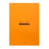 SCHRIJFBLOK RHODIA A4 LIJN MET KANTLIJN 80VEL 80GR