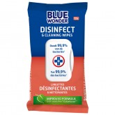 DESINFECTIEREINIGERDOEKJES BLUE WONDER 72ST