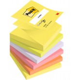 MEMOBLOK 3M POST-IT Z-NOTE R330 76X76MM ASS KLEUR