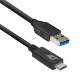 KABEL ACT USB A 3.2 NAAR USB-C 1 METER