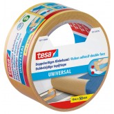 DUBBELZIJDIGE TAPIJTTAPE TESA UNIVERSAL 50MMX10M