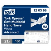 HANDDOEK TORK XPRESS H2 ADVANCED MULTI 2LGS 120398