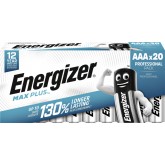 BATTERIJ ENERGIZER MAX PLUS AAA ALKALINE 20ST