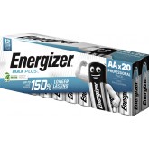 BATTERIJ ENERGIZER MAX PLUS AA ALKALINE 20ST