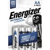 BATTERIJ ENERGIZER ULTIMATE LITHIUM AA 4ST