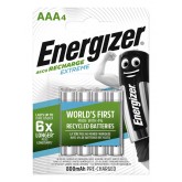 BATTERIJ OPLAADBAAR ENERGIZER AAA 4ST