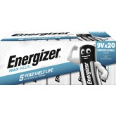 BATTERIJ ENERGIZER MAX PLUS 9V ALKALINE 20ST