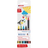 FINELINER EDDING 1200 F 5ST GLITTER ASSORTI