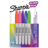 VILTSTIFT SHARPIE GLAMPOP F 5ST ASSORTI