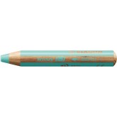 KLEURPOTLOOD STABILO 880 WOODY 3 IN 1 PASTEL BLAUW