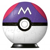 3D PUZZEL RAVENSBURGER POKEMON MASTERBAL 54ST