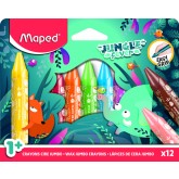 WASKRIJT MAPED JUNGLE FEVER JUMBO SET A 12 KLEUREN