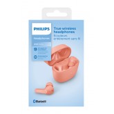OORTELEFOON PHILIPS IN-EAR TWS TAT2206 ROZE
