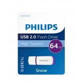 USB-STICK PHILIPS FLASH DRIVE SNOW 64GB USB 2.0