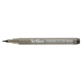 FINELINER ARTLINE TECHNISCH BRUSH ZWART