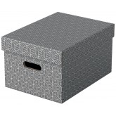 OPBERGDOOS ESSELTE 265X205X365MM GRIJS 3 ST