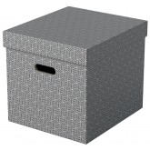 OPBERGDOOS ESSELTE 320X315X365MM GRIJS 3 ST