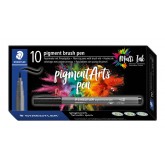 BRUSHPEN PIGMENT PEN INTENS 1.0MM ZWART
