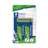 GUM STAEDTLER ECO 52680 65X23X10MM GROEN 2 STUKS