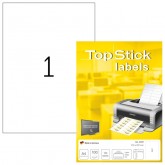 TOPSTICK-ETIKETTEN 210X297MM 100 ETIKETTEN