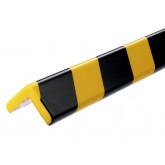 BESCHERMINGSPROFIEL DURABLE C35 HOEK 1M GEEL ZWART