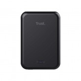 POWERBANK TRUST MAGNETIC DRAADLOOS 5000MAH ZWART
