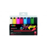 VERFSTIFT POSCA PC7M B 8ST ASSORTI