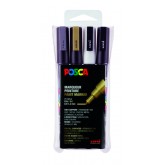 VERFSTIFT POSCA PC3M F 4ST ASSORTI