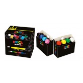 VERFSTIFT POSCA PCM22 MOP'R 8ST ASSORTI