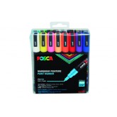 VERFSTIFT POSCA PC3M F STANDAARD KLEUREN 16ST ASS