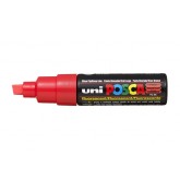 VERFSTIFT POSCA PC8K B SCHUIN FLUOR ROOD