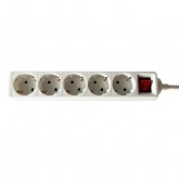 STEKKERDOOS BRASQ  5 VOUDIG 3 METER WIT