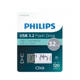 PHILIPS USB 32GB USB-C CLICK SHADOW GREY
