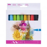 BRUSHPEN TALENS ECOLINE LANDSCHAP ETUI 20 KLEUREN