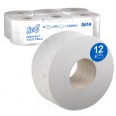 TOILETPAPIER SCOTT ESSENTIAL JUMBO 200M WIT 8614